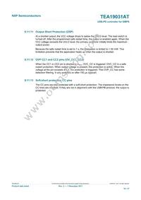 TEA19031AQT/1J Datasheet Page 16