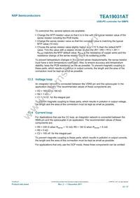 TEA19031AQT/1J Datasheet Page 23