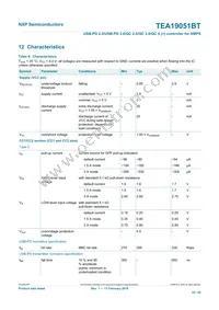 TEA19051BAAT/1J Datasheet Page 22