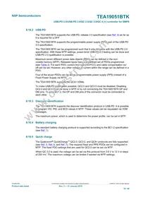 TEA19051BAATK/1J Datasheet Page 16