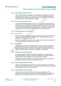 TEA19051BAATK/1J Datasheet Page 19