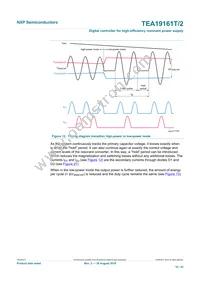 TEA19161CT/1Y Datasheet Page 16
