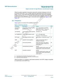 TEA19161CT/1Y Datasheet Page 20