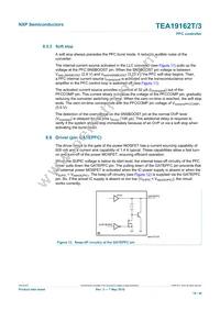 TEA19162T/1J Datasheet Page 19