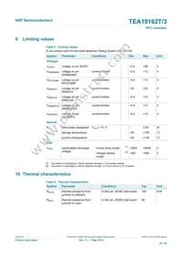 TEA19162T/1J Datasheet Page 20