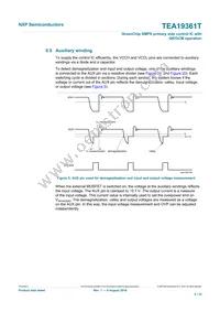 TEA19361T/1J Datasheet Page 9