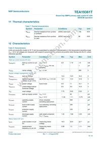 TEA19361T/1J Datasheet Page 18