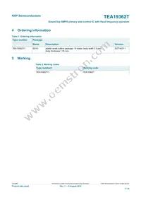 TEA19362T/1J Datasheet Page 3