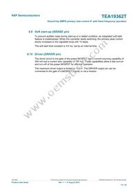 TEA19362T/1J Datasheet Page 16