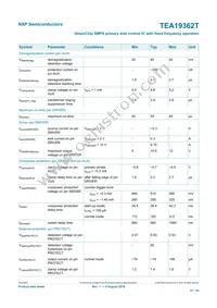 TEA19362T/1J Datasheet Page 21