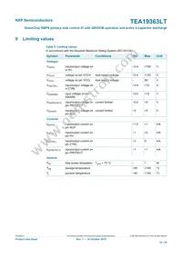 TEA19363LT/1J Datasheet Page 18