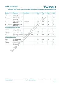 TEA19363LT/1J Datasheet Page 23
