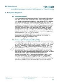 TEA19363T/1J Datasheet Page 6