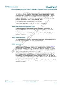TEA19363T/1J Datasheet Page 12