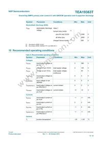TEA19363T/1J Datasheet Page 18