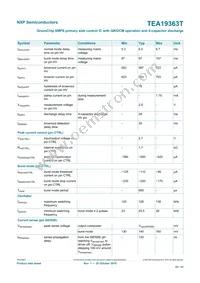 TEA19363T/1J Datasheet Page 20
