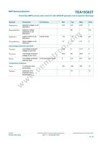 TEA19363T/1J Datasheet Page 22