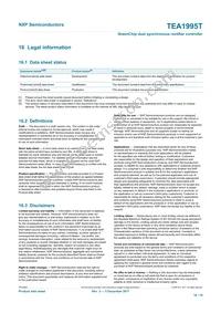 TEA1995T/1J Datasheet Page 16