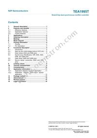 TEA1995T/1J Datasheet Page 18