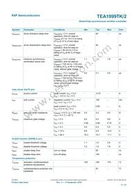 TEA1999TK/1J Datasheet Page 11