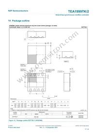 TEA1999TK/1J Datasheet Page 17