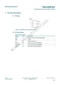 TEA1999TS/2H Datasheet Page 4