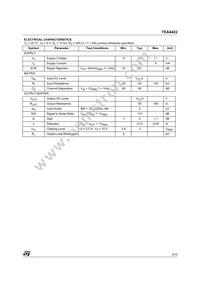 TEA6422DT Datasheet Page 3