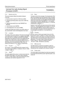 TEA6886HL/V2 Datasheet Page 12