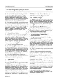 TEF6890H/V3 Datasheet Page 9