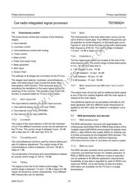 TEF6892H/V3 Datasheet Page 10