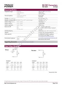 TEN 30-4810WI Datasheet Page 3