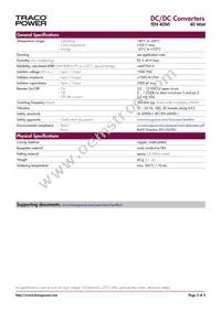 TEN 40-4823WI Datasheet Page 3