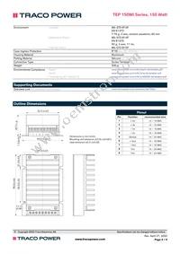 TEP 150-7218WI-F Datasheet Page 4