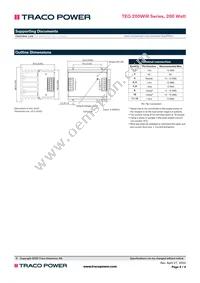 TEQ 200-7218WIR Datasheet Page 4