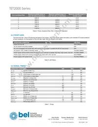 TET2000-12-086NA Datasheet Page 15
