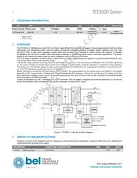 TET2500-12-086RA Datasheet Page 2