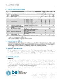 TET2500-12-086RA Datasheet Page 9