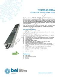 TET4000-48-069RA Datasheet Cover