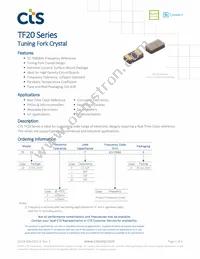 TF205J32K7680R Datasheet Cover