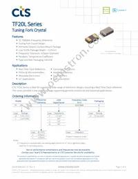 TF20L2V32K7680R Datasheet Cover