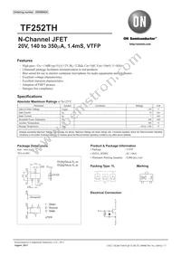 TF252TH-4-TL-H Datasheet Cover