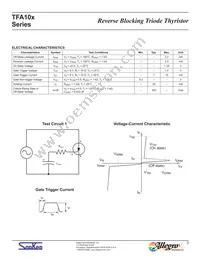 TFA107S Datasheet Page 3