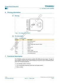 TFA9800J/N1 Datasheet Page 4