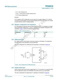 TFA9810T/N1 Datasheet Page 20