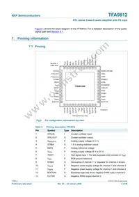 TFA9812HN/N1 Datasheet Page 6