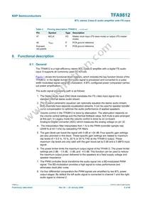 TFA9812HN/N1 Datasheet Page 8