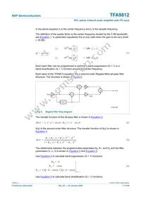 TFA9812HN/N1 Datasheet Page 17