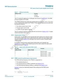 TFA9812HN/N1 Datasheet Page 22