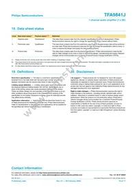 TFA9841J/N1 Datasheet Page 16