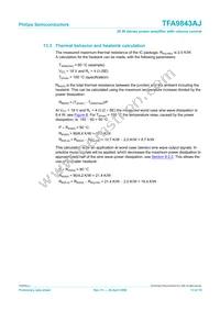 TFA9843AJ/N1 Datasheet Page 13